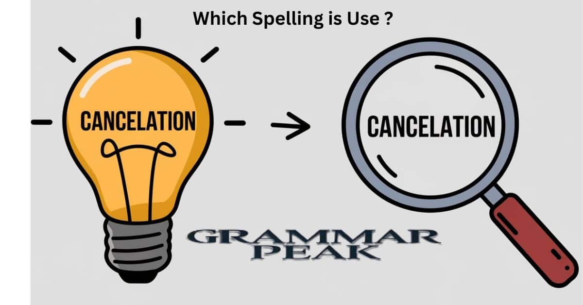 Cancellation vs Cancelation Which Spelling is Use ?