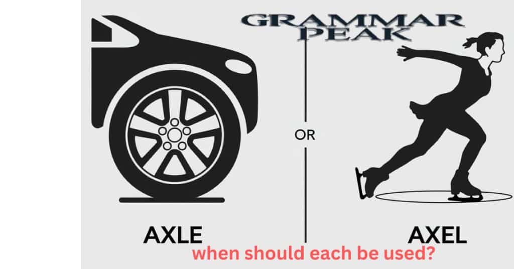 Axle or Axel What’s the Difference