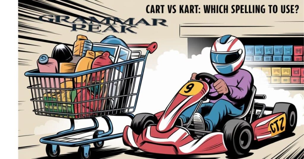 Cart vs Kart Which Spelling to Use