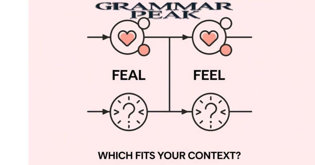 Feal vs Feel Which One Should You Use