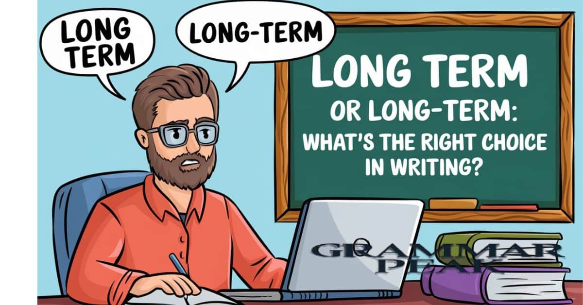 Long Term or Long-Term What’s the Right Choice in Writing