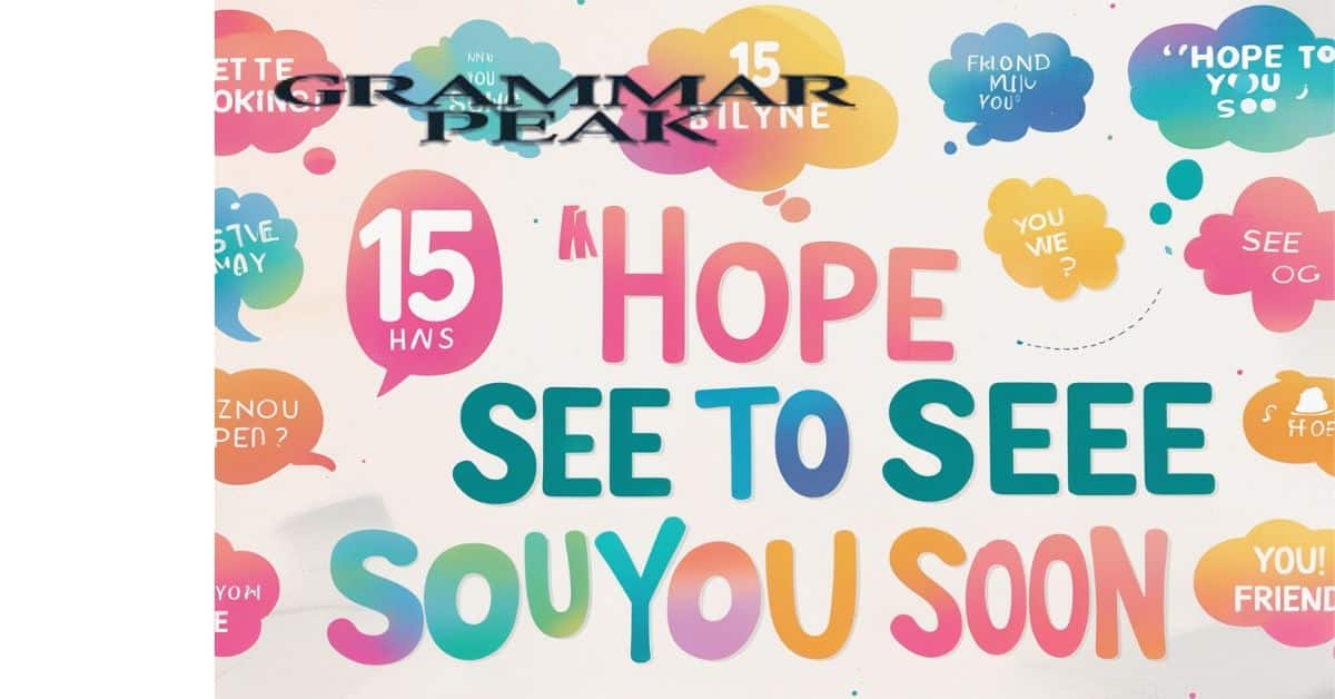 15 Other Ways to Say “Hope to See You Soon”